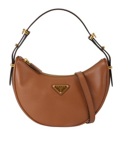 small Arque, Leather, Brown, MII, S/DB, 3*